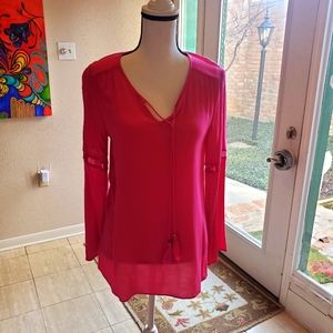 Medium Hot Pink Top